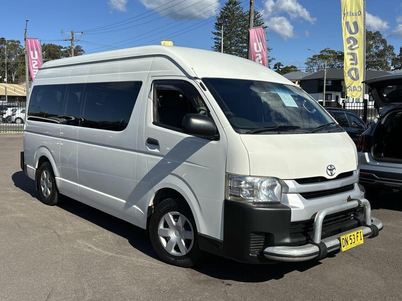 2018 Toyota Hiace SLWB in White
