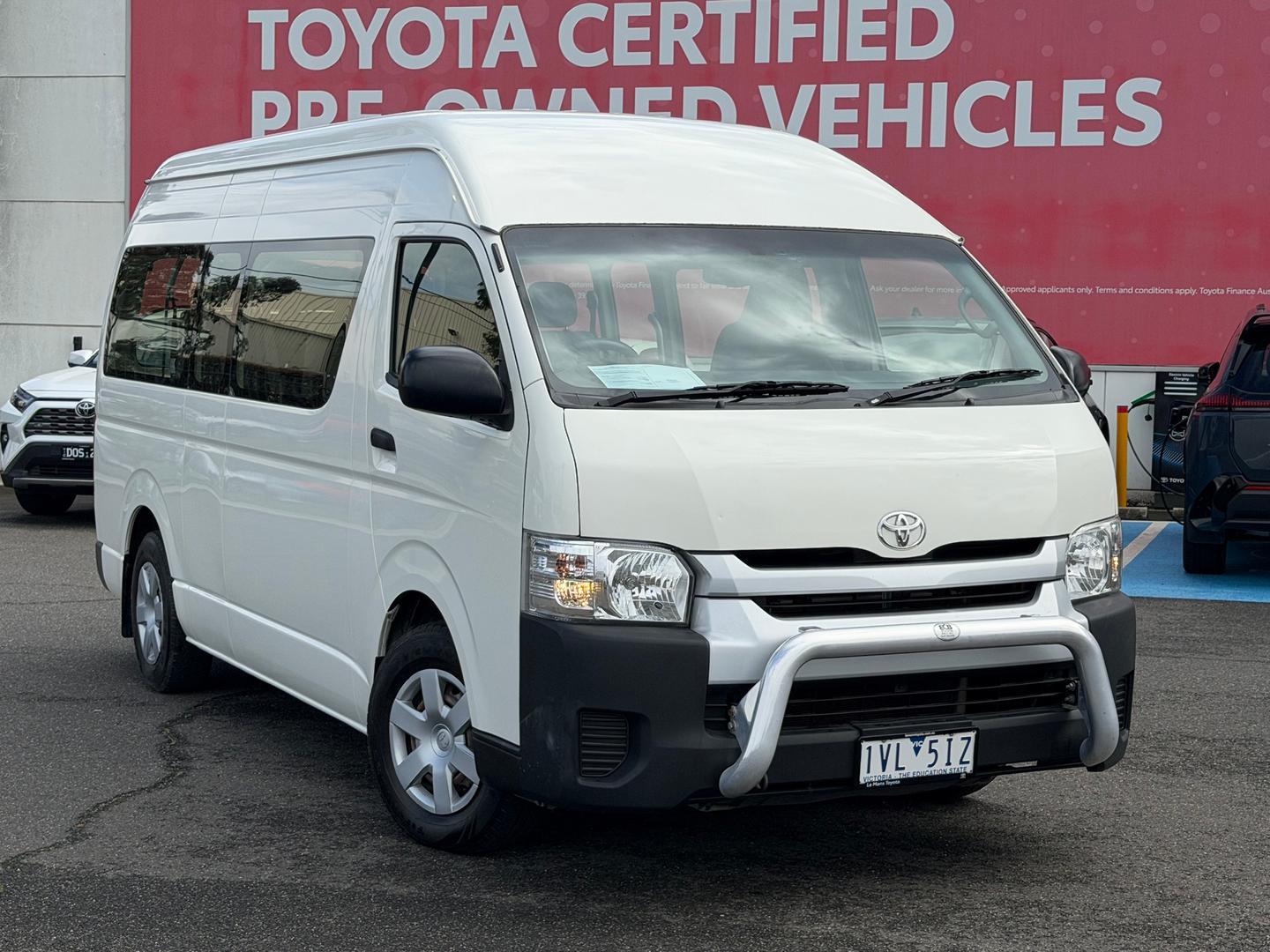 2018 Toyota Hiace SLWB in White