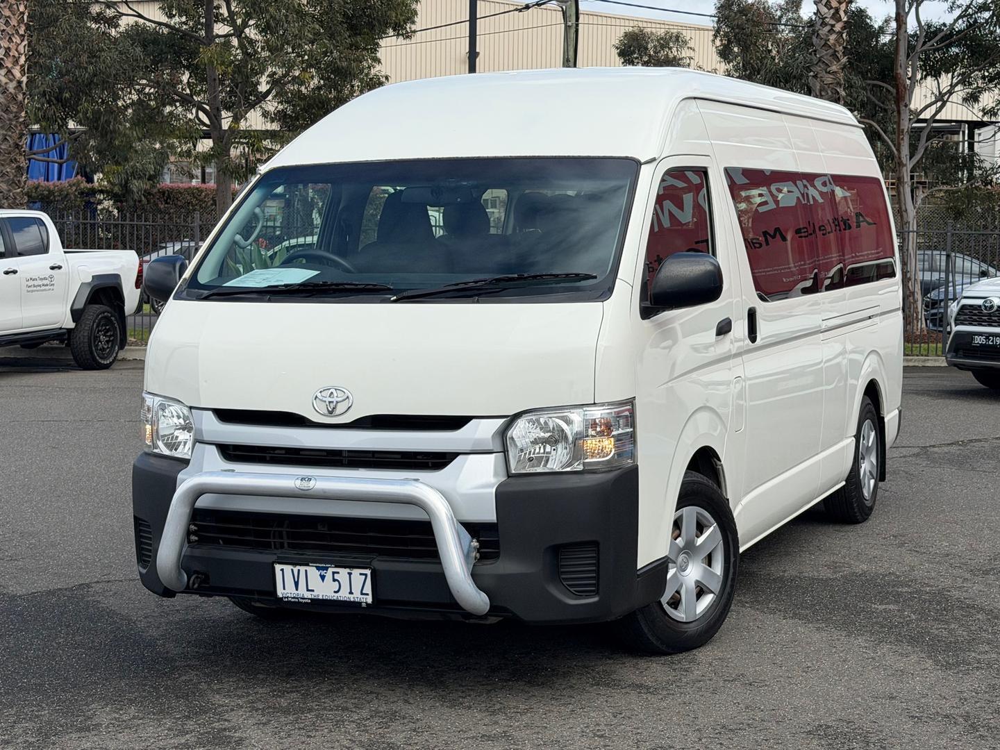 2018 Toyota Hiace SLWB in White