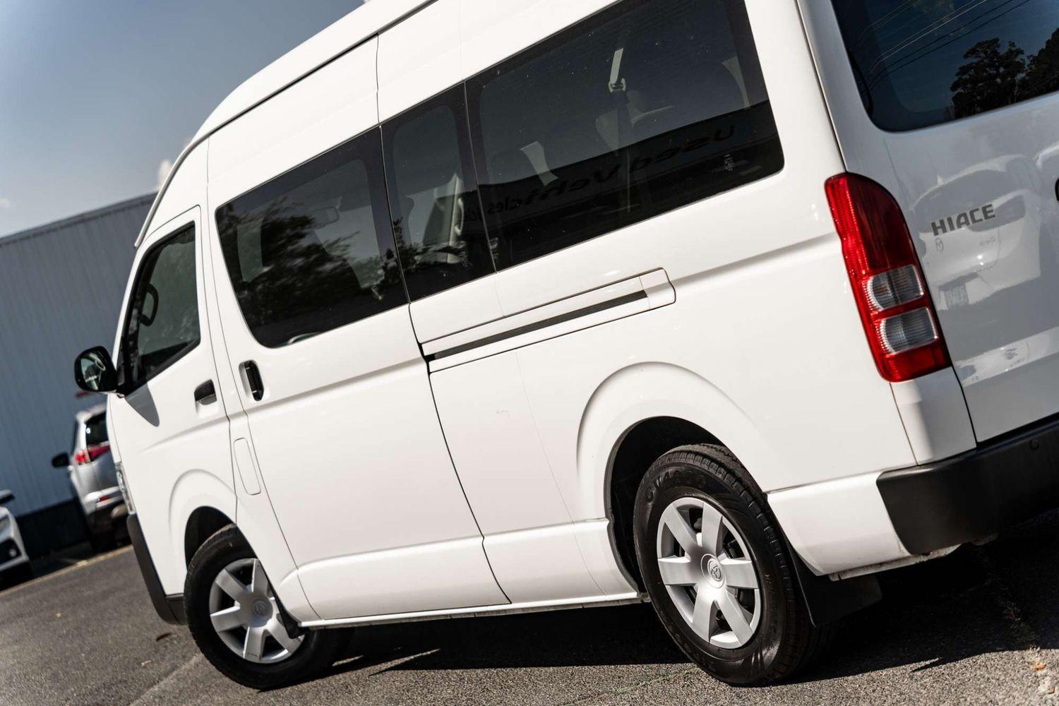2017 Toyota Hiace SLWB in White