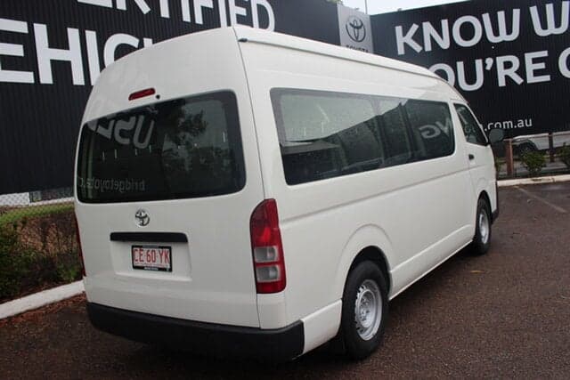 2014 Toyota Hiace Commuter in White