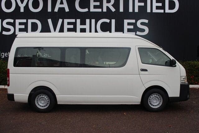 2014 Toyota Hiace Commuter in White