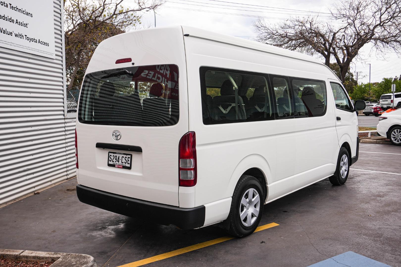 2017 Toyota Hiace SLWB in White