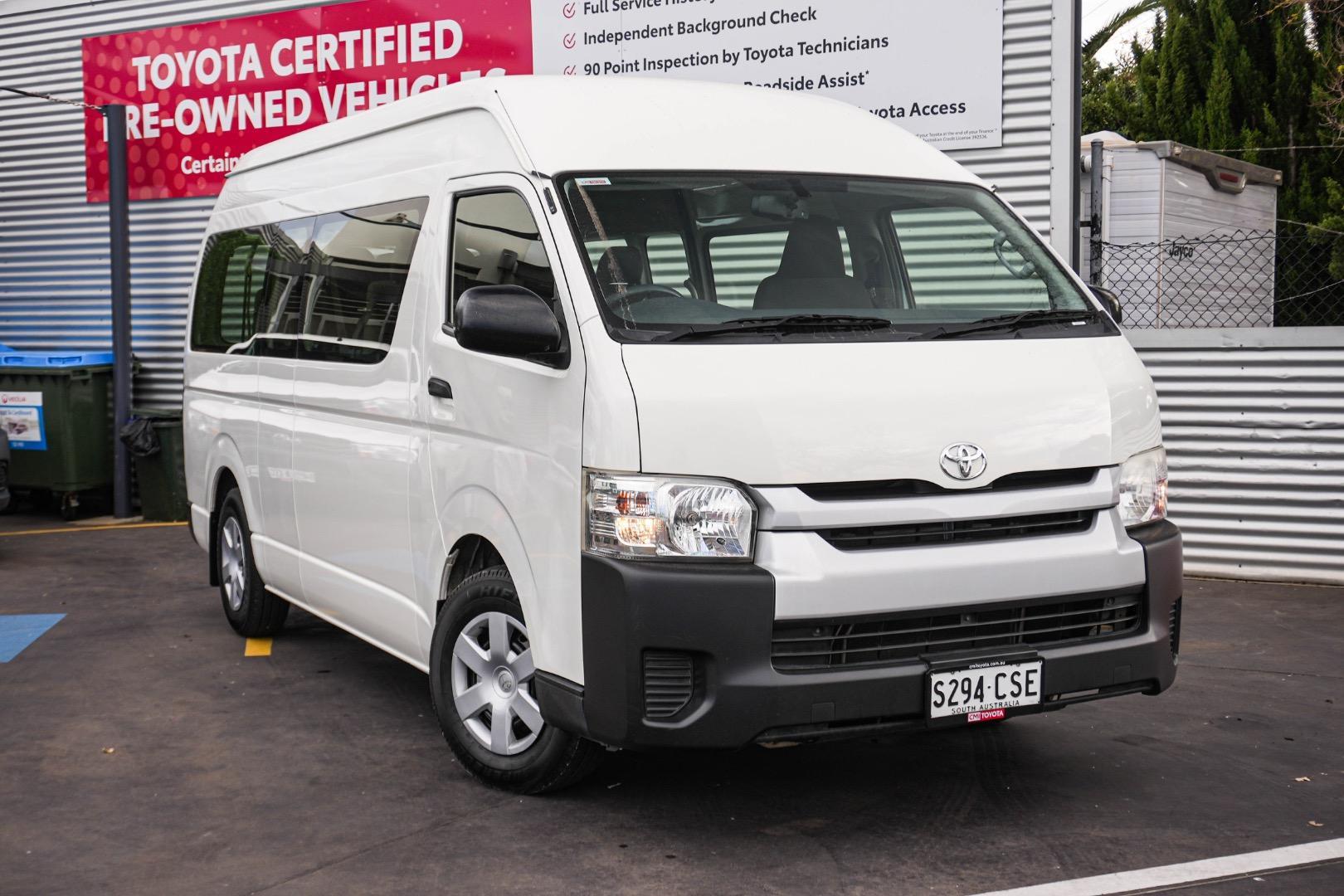 2017 Toyota Hiace SLWB in White