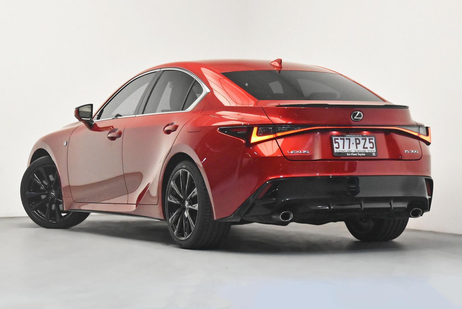 2021 Lexus IS F Sport in Red