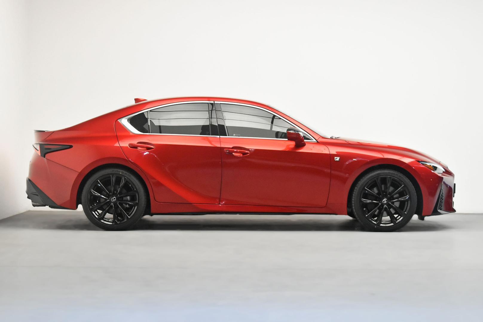 2021 Lexus IS F Sport in Red
