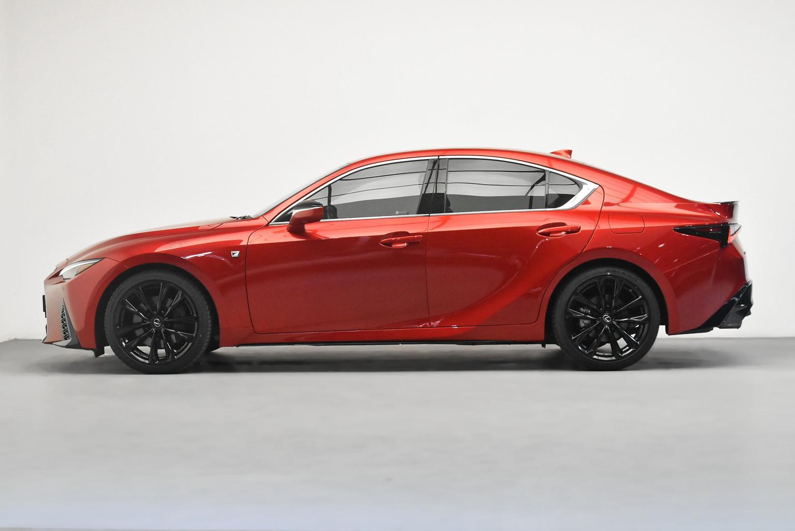 2021 Lexus IS F Sport in Red