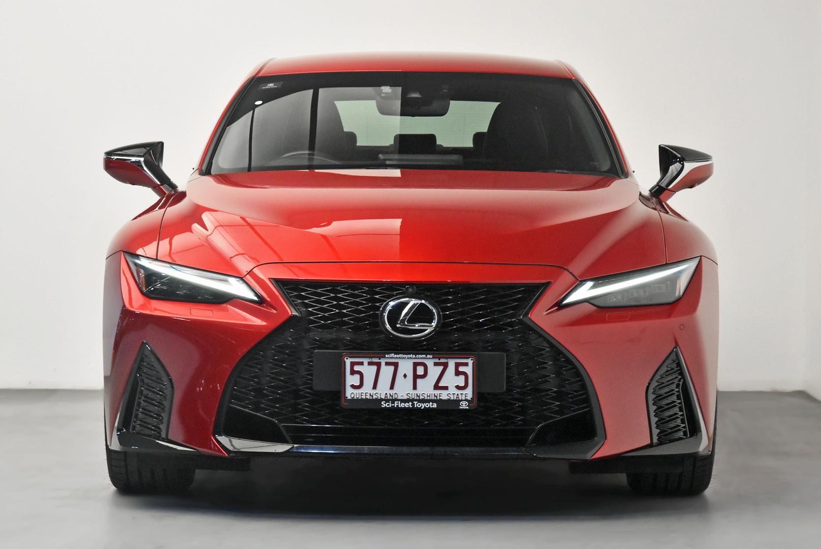 2021 Lexus IS F Sport in Red