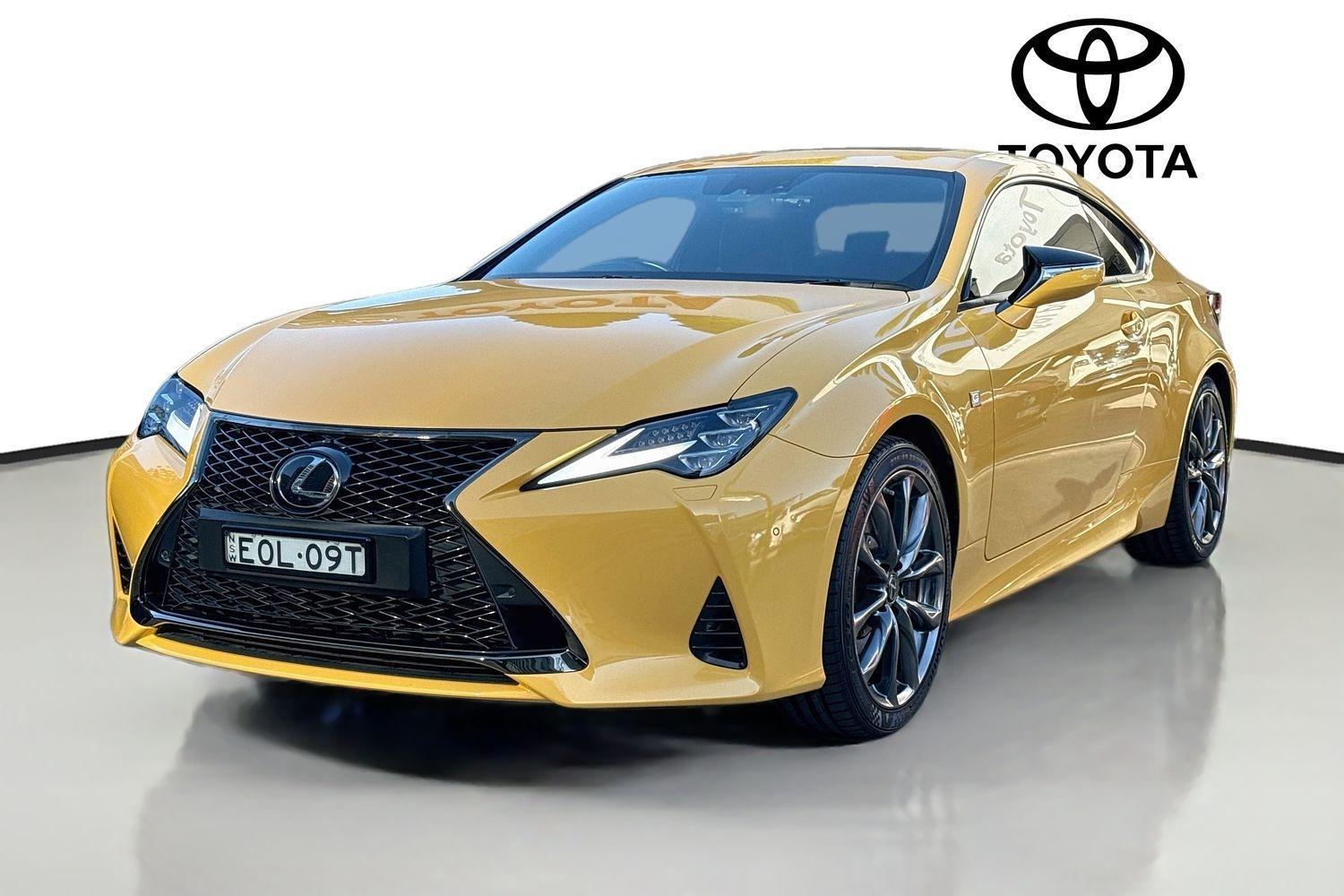 2021 Lexus RC RC350 F Sport in Yellow