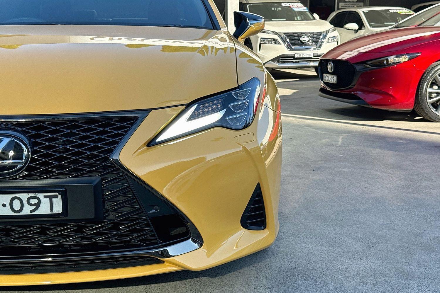 2021 Lexus RC RC350 F Sport in Yellow