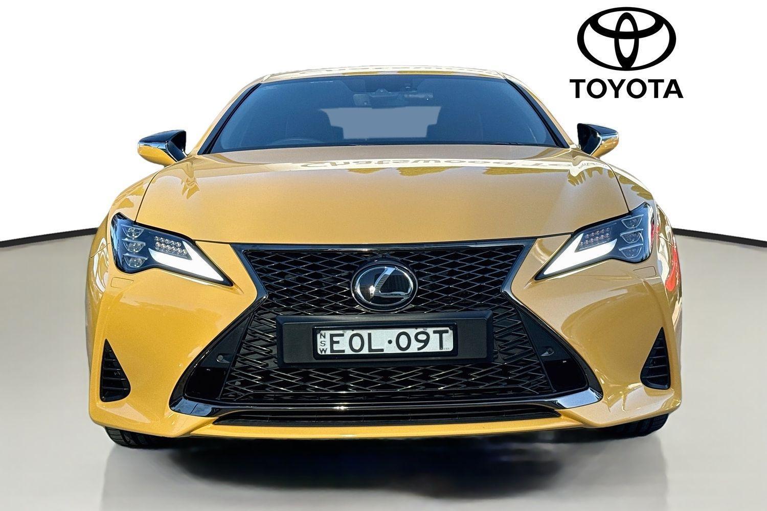 2021 Lexus RC RC350 F Sport in Yellow