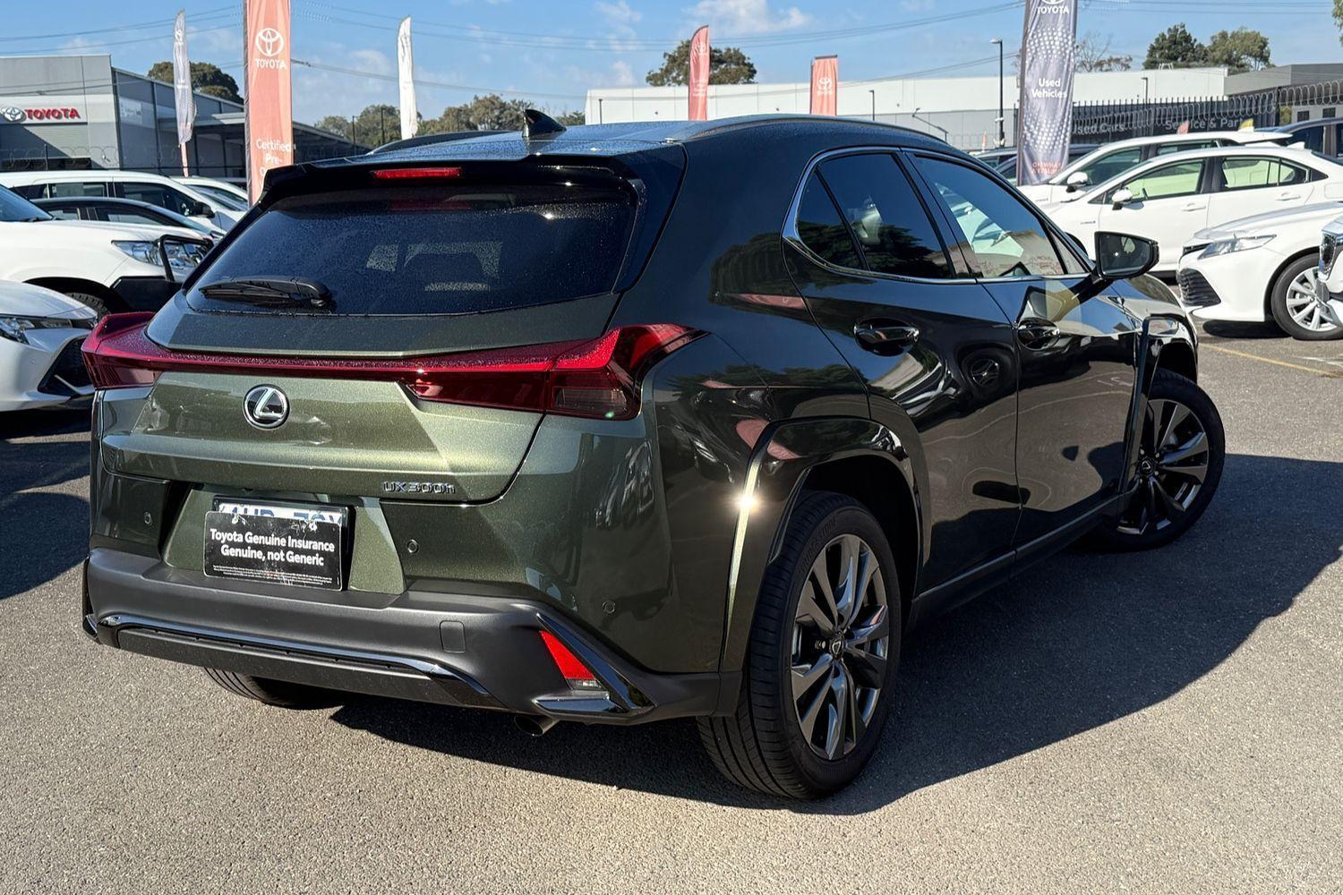 2025 Lexus UX UX300h F Sport in Green