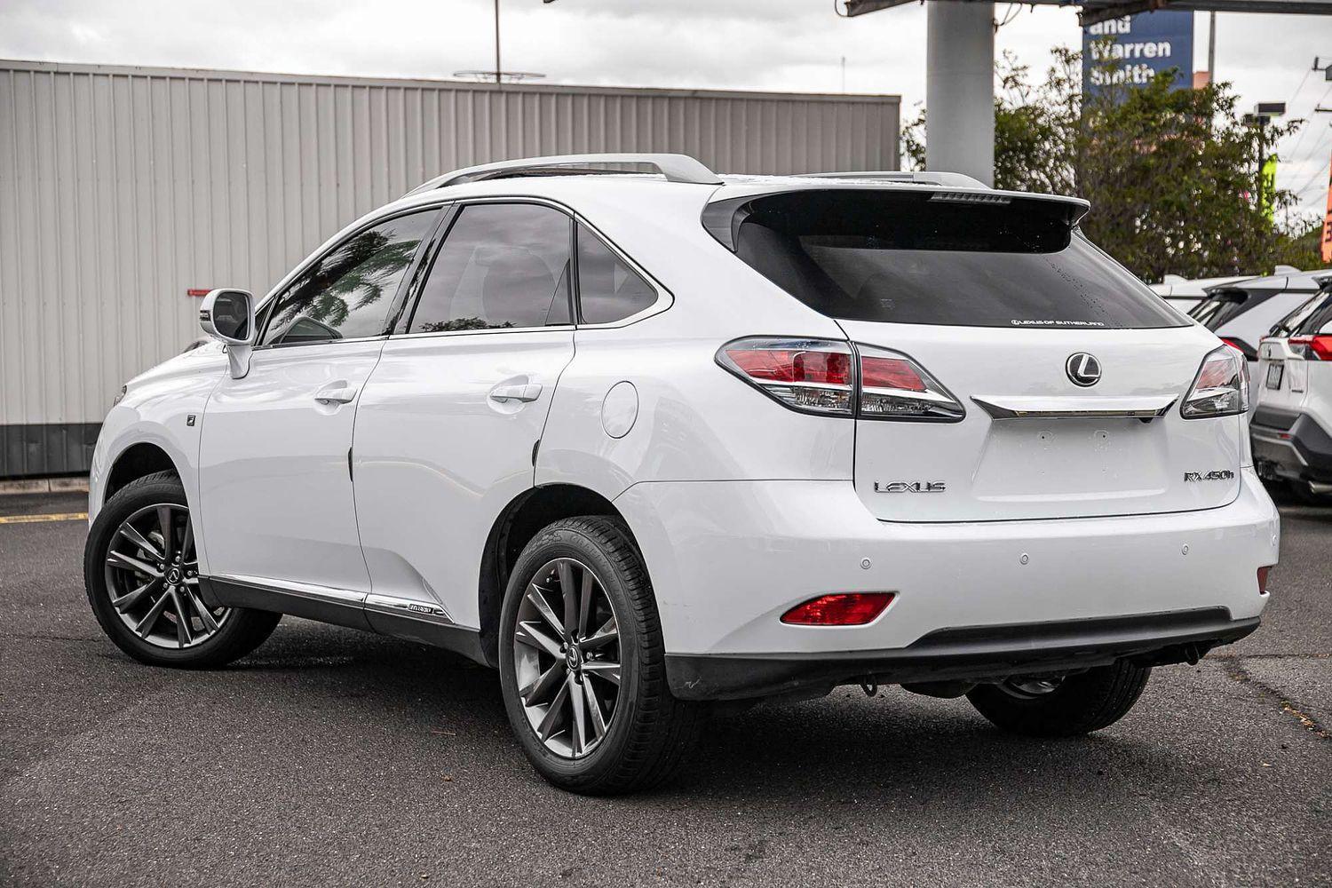 2015 Lexus RX RX450h F Sport in White