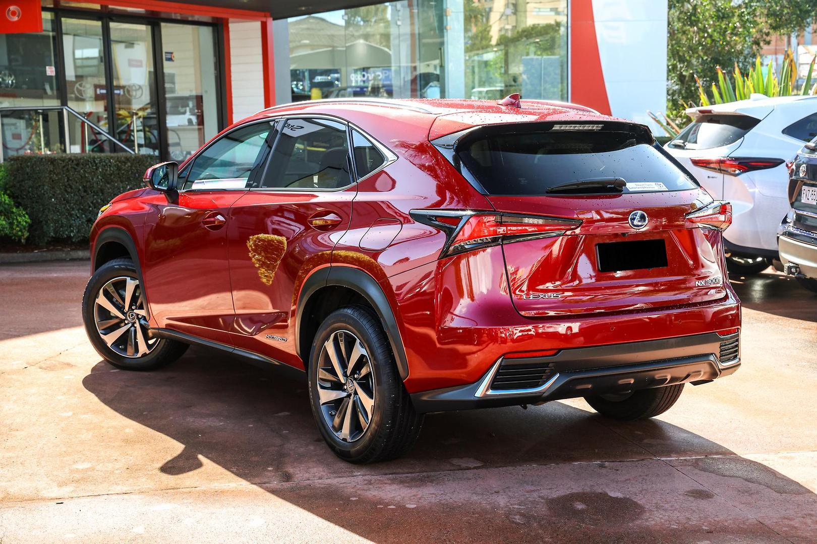 2021 Lexus NX Sports Luxury in Red