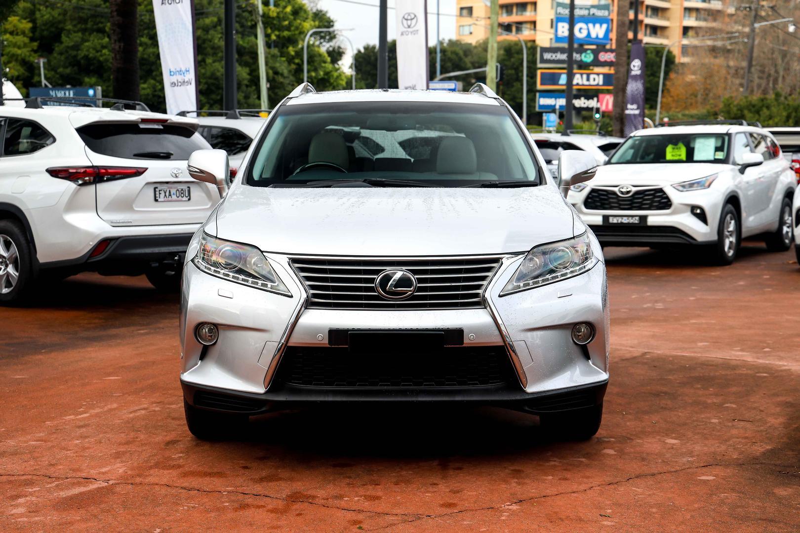 2013 Lexus RX Sports Luxury in Silver