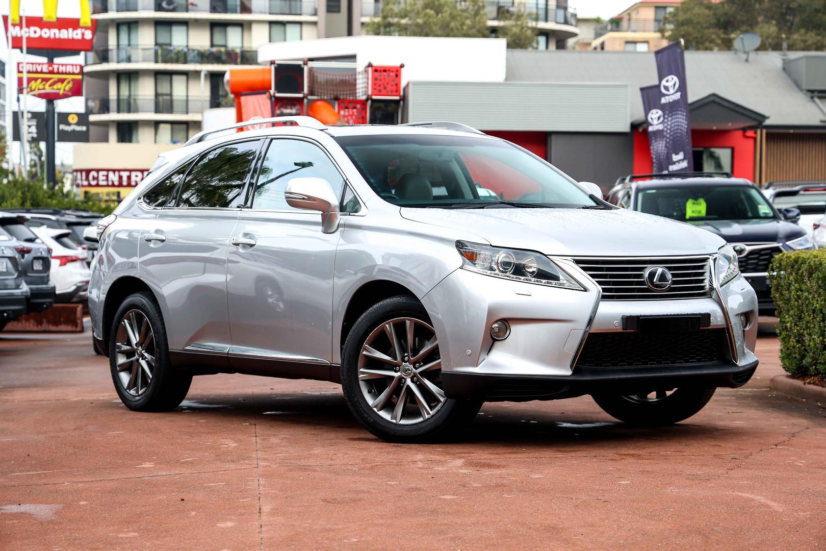 2013 Lexus RX Sports Luxury in Silver