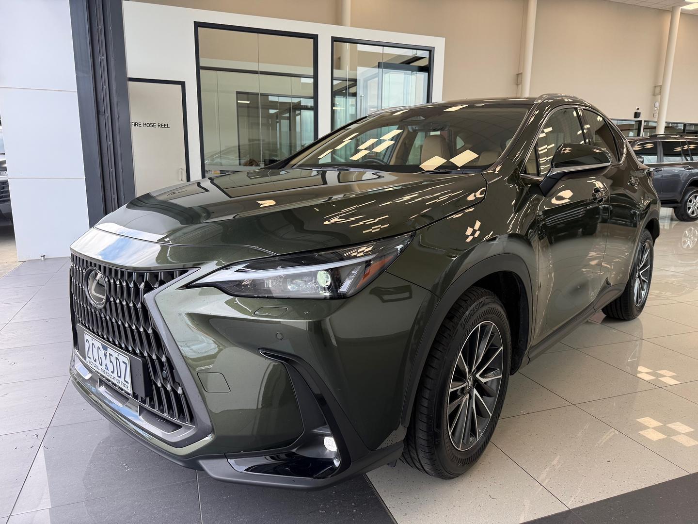 2025 Lexus NX NX350h Luxury in Green