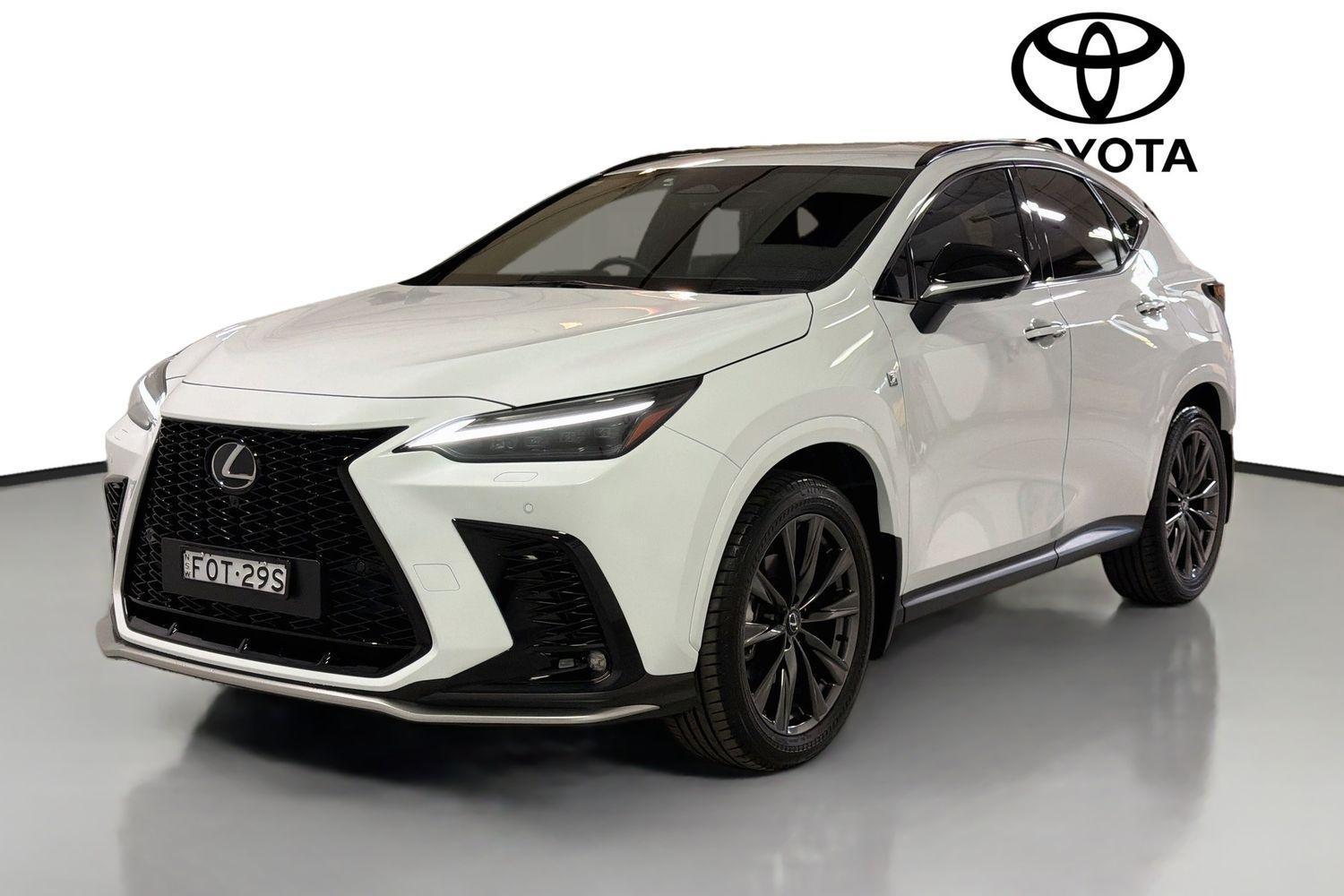 2025 Lexus NX NX350 F Sport in White