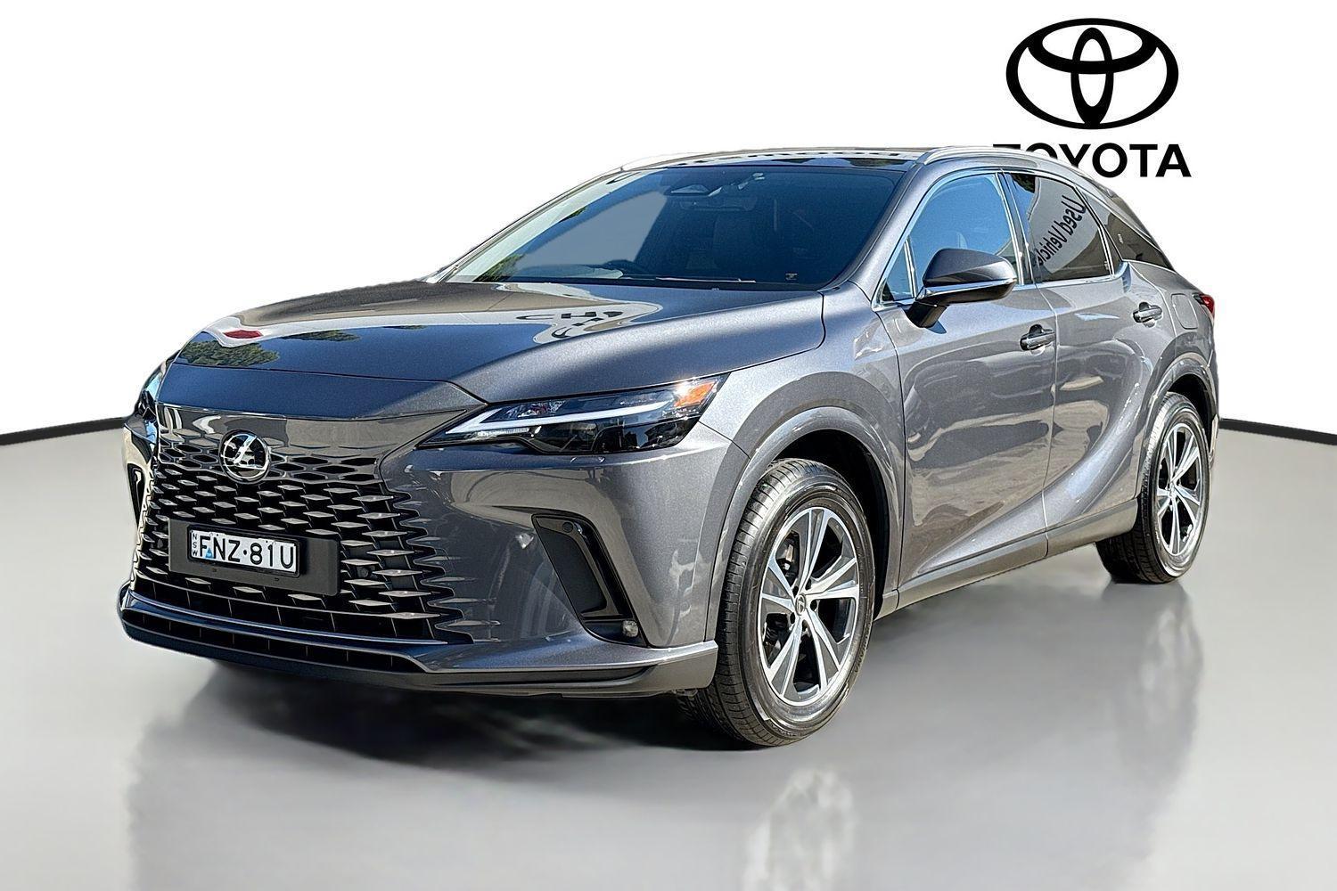 2025 Lexus RX RX350h Luxury in Black