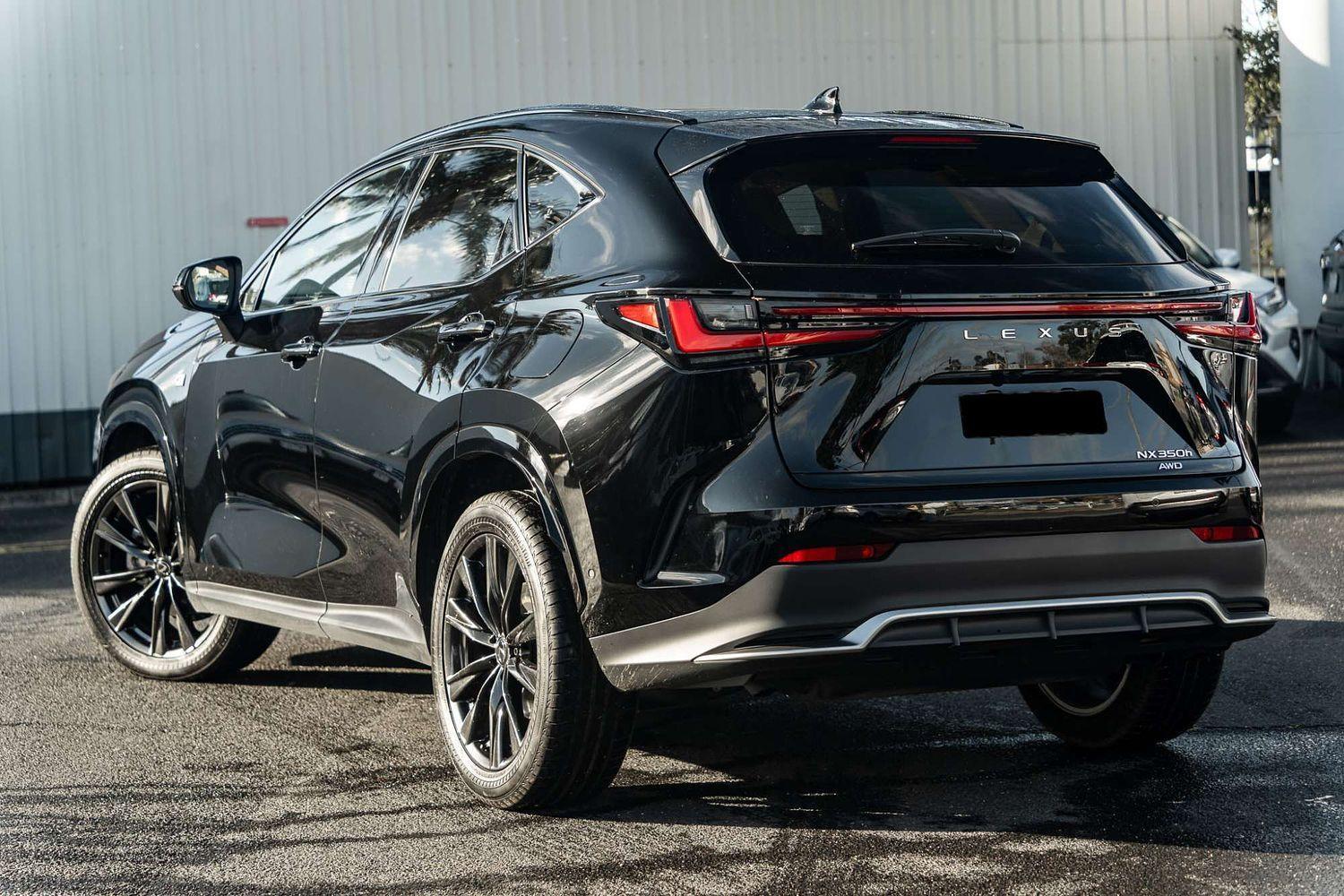 2025 Lexus NX NX350h F Sport in Black