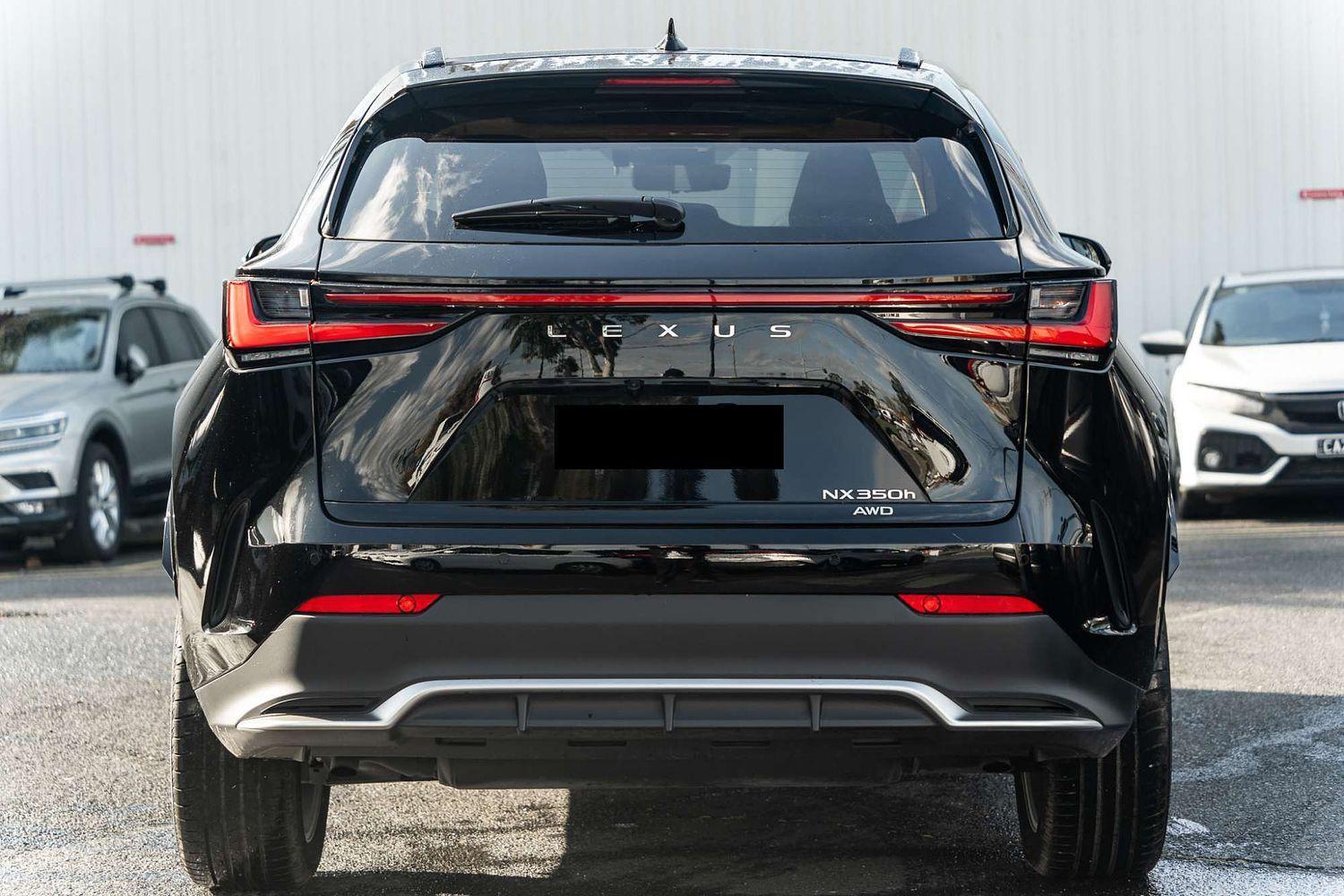 2025 Lexus NX NX350h F Sport in Black