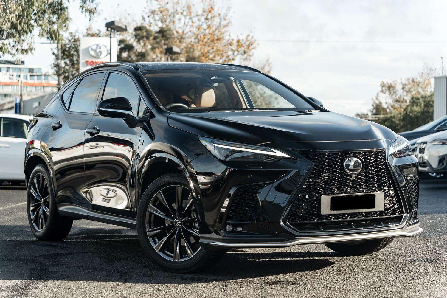 2025 Lexus NX NX350h F Sport in Black