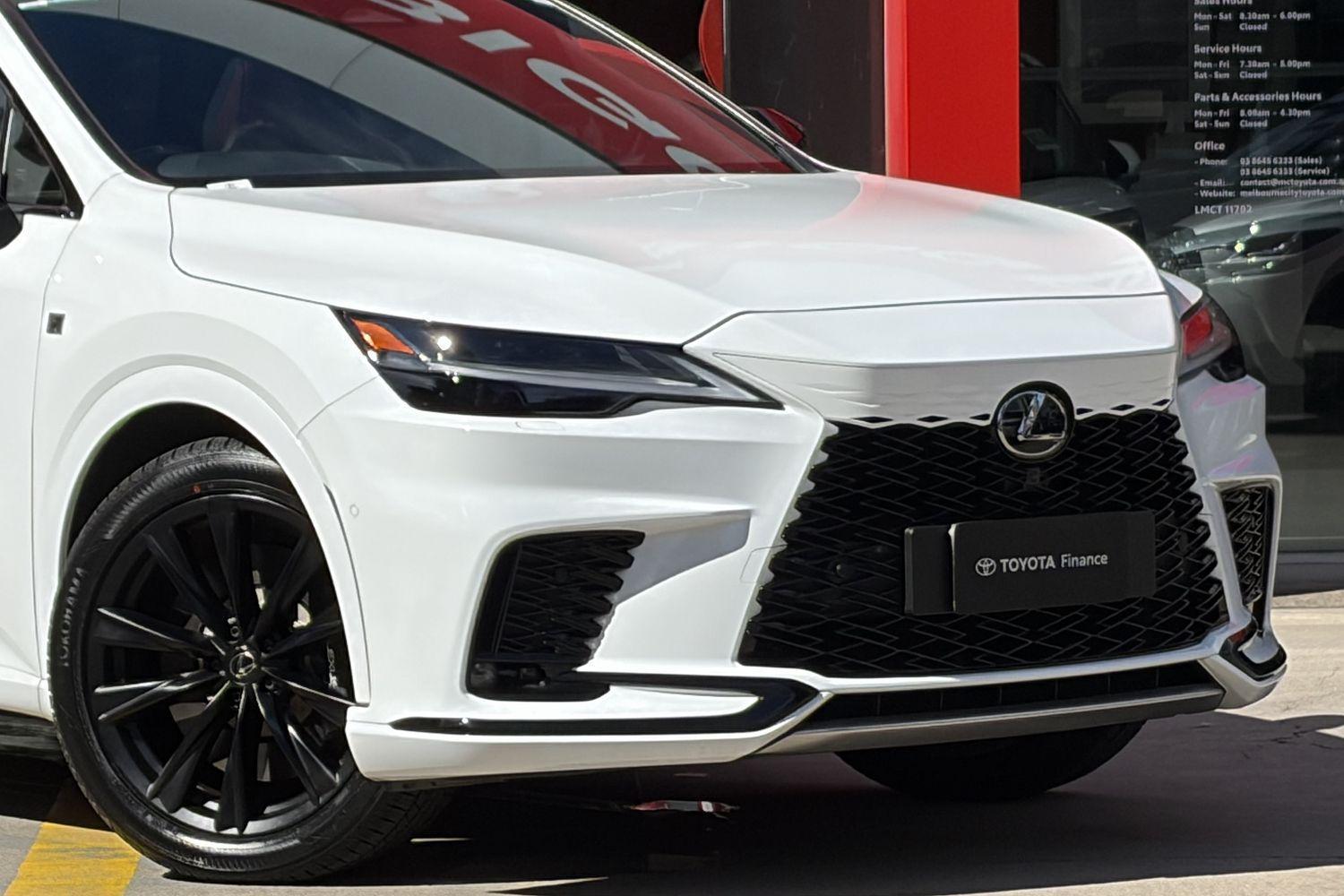 2023 Lexus RX RX500h F Sport Performance in White