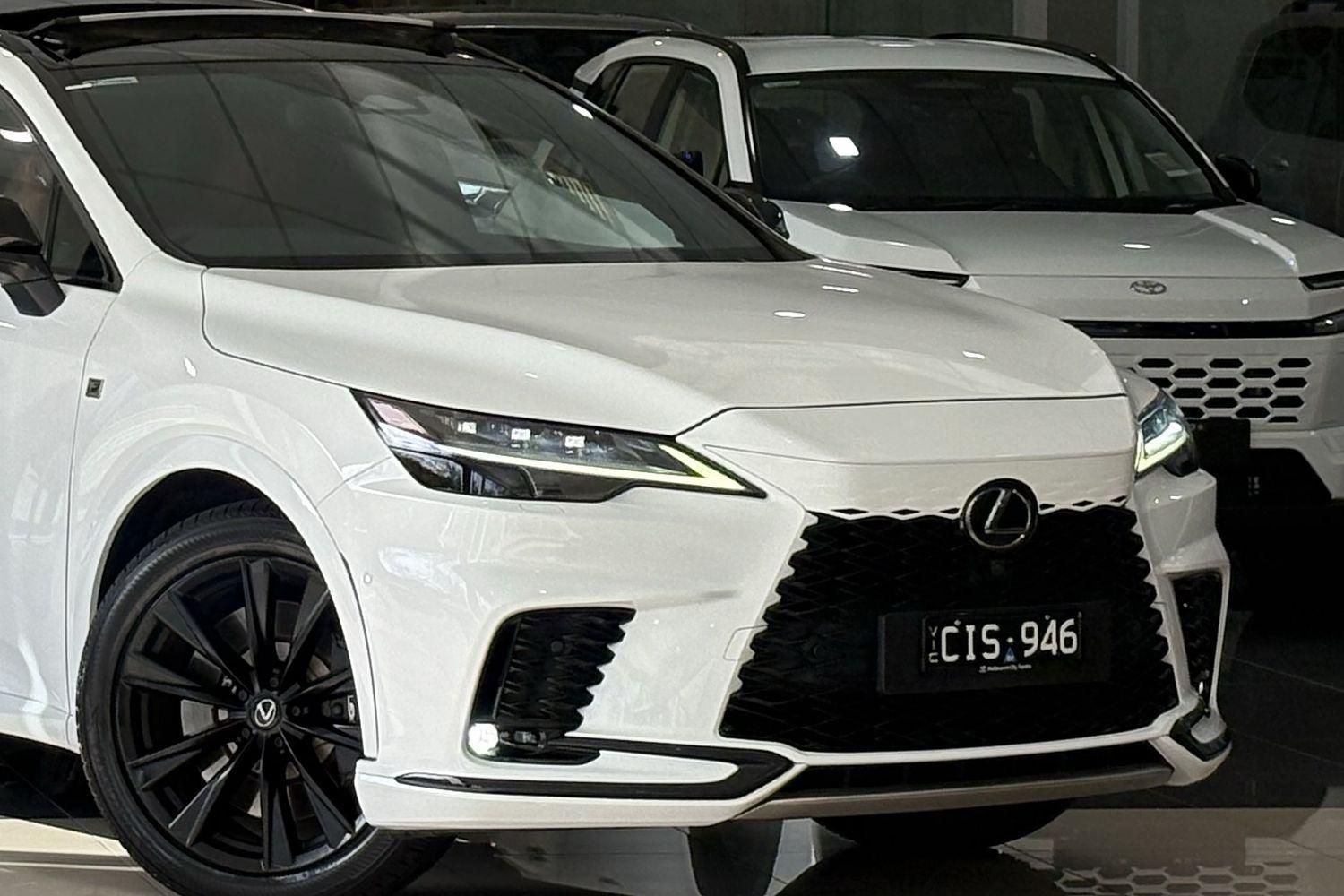 2023 Lexus RX RX500h F Sport Performance in White