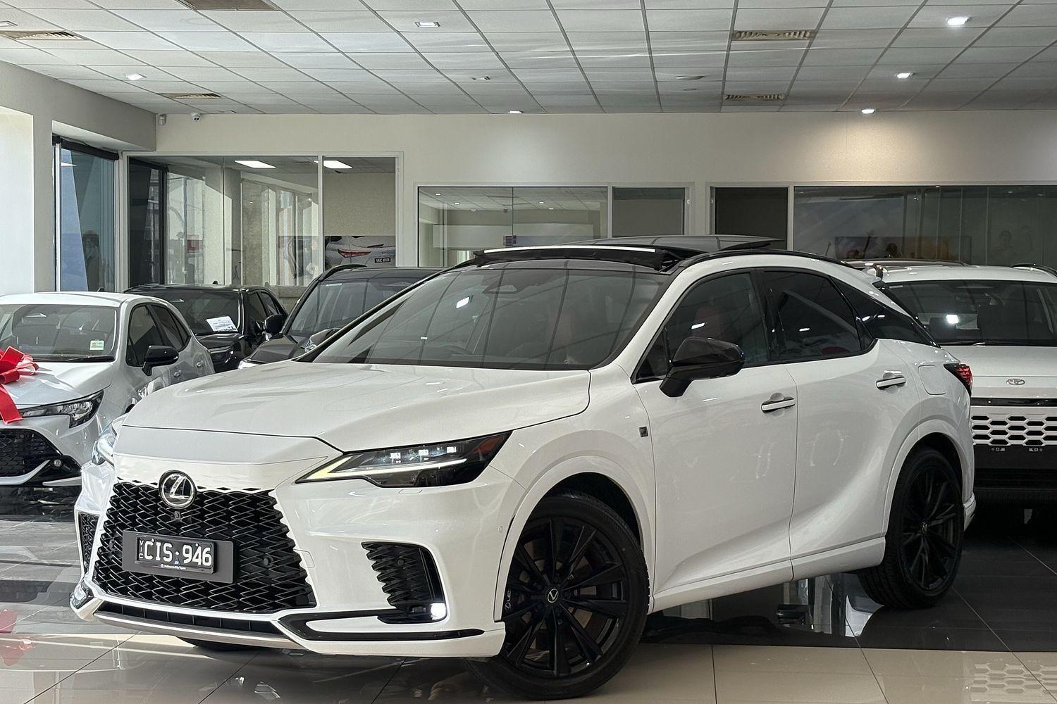 2023 Lexus RX RX500h F Sport Performance in White