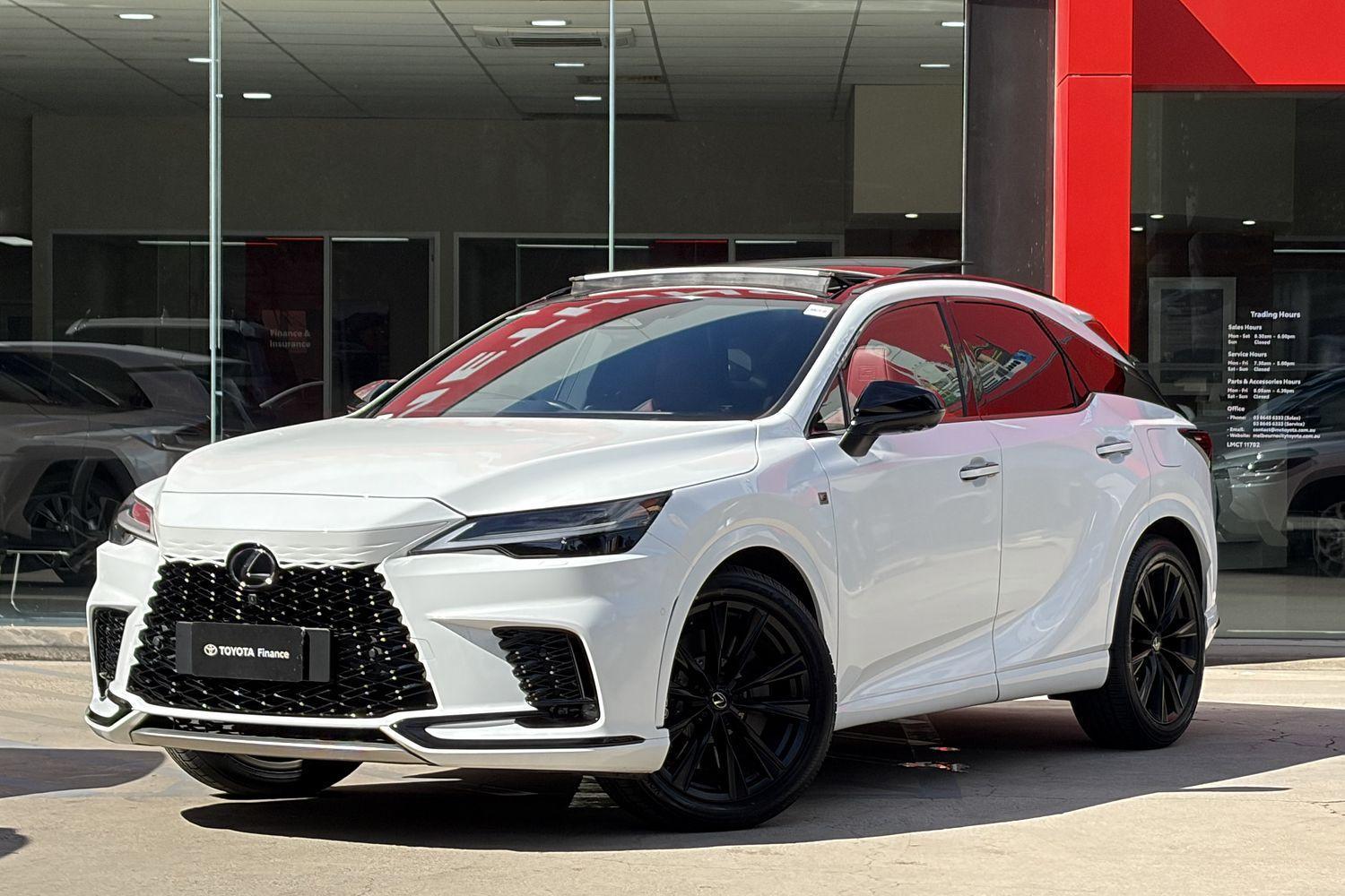 2023 Lexus RX RX500h F Sport Performance in White
