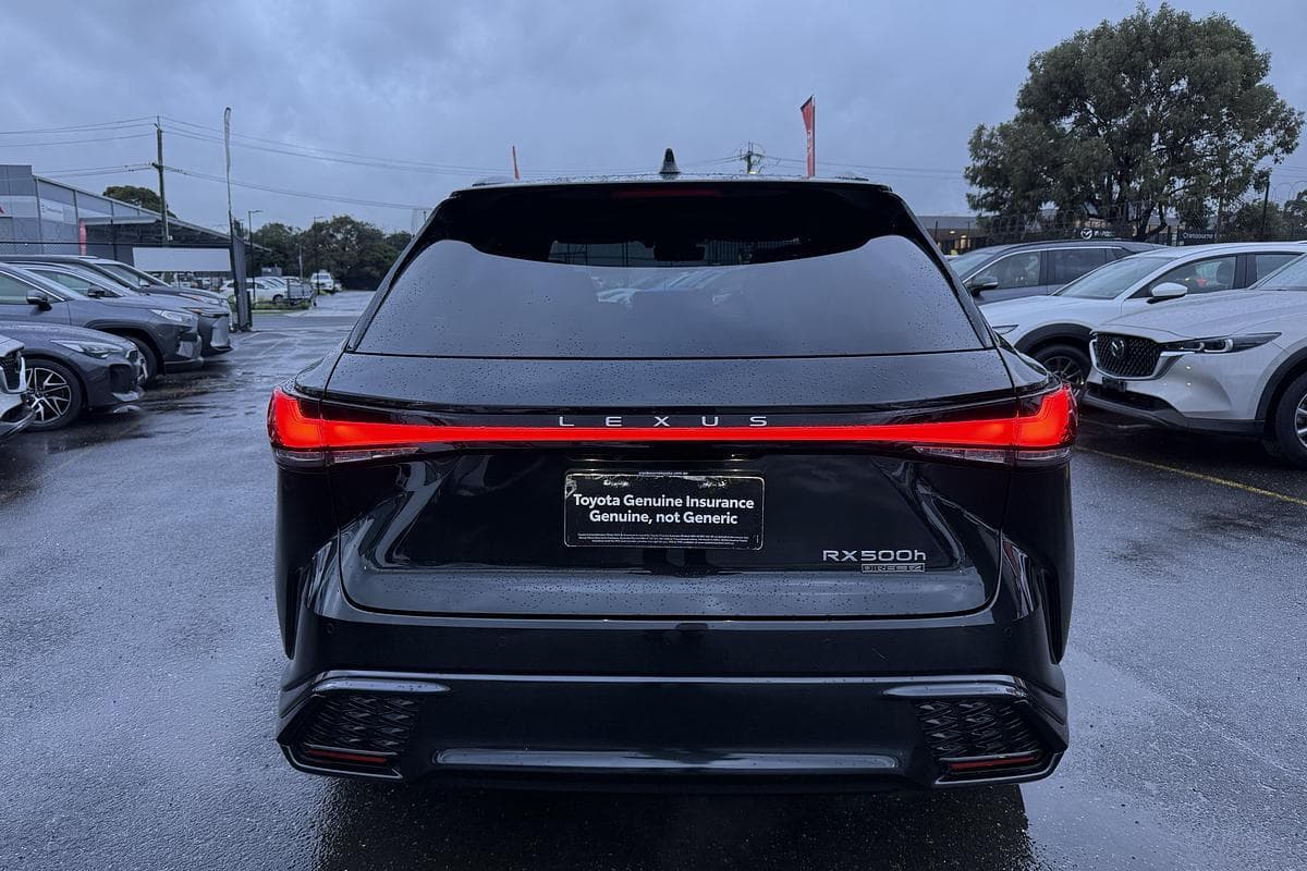 2023 Lexus RX RX500h F Sport Performance in Black