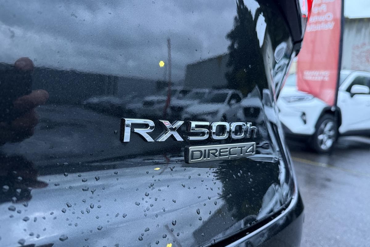 2023 Lexus RX RX500h F Sport Performance in Black
