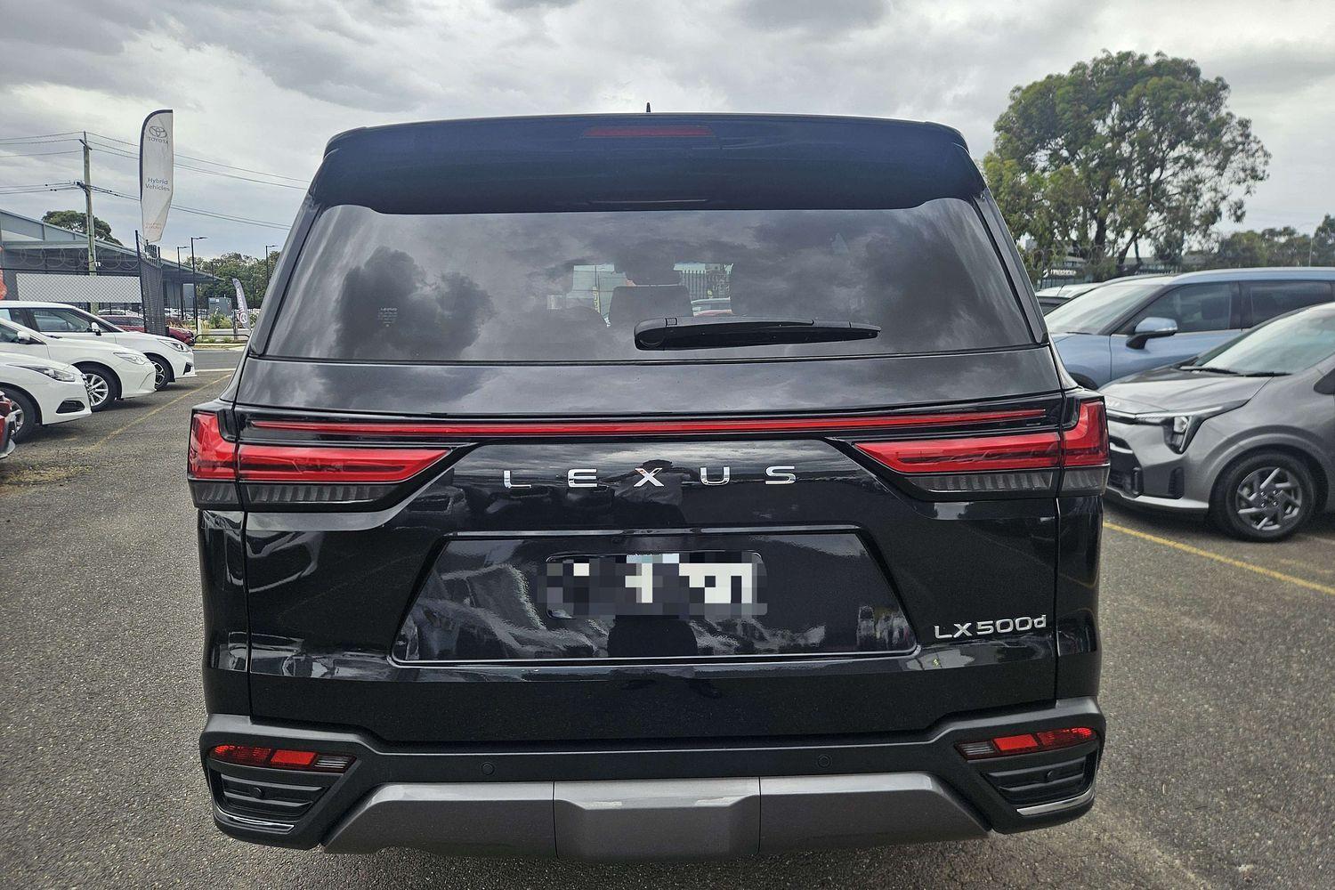 2023 Lexus LX LX500d in Black