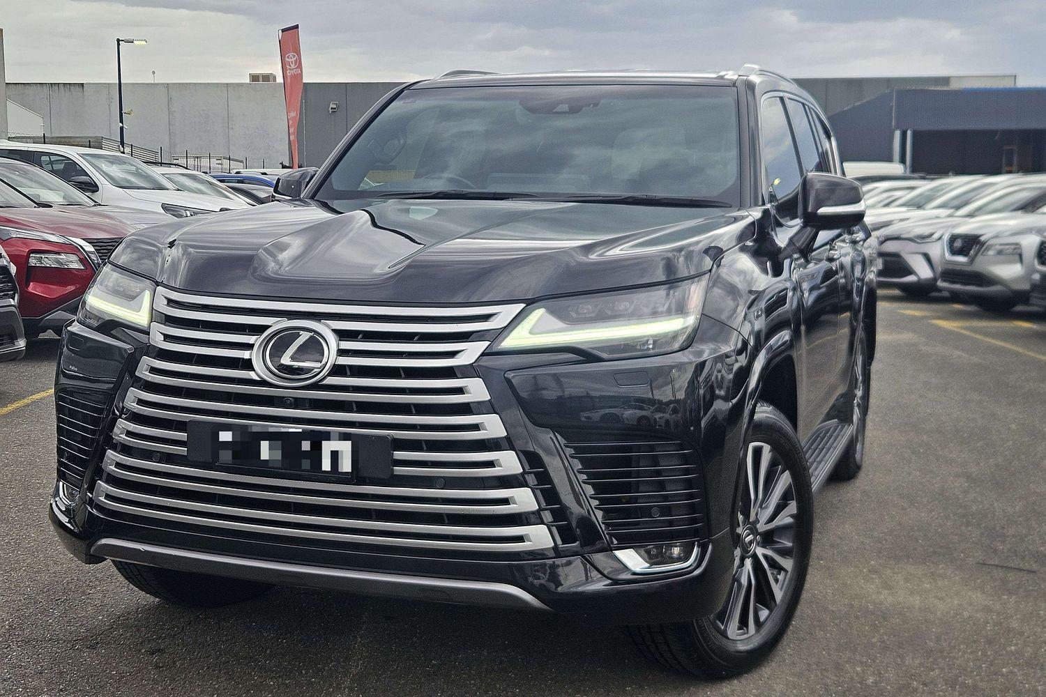 2023 Lexus LX LX500d in Black