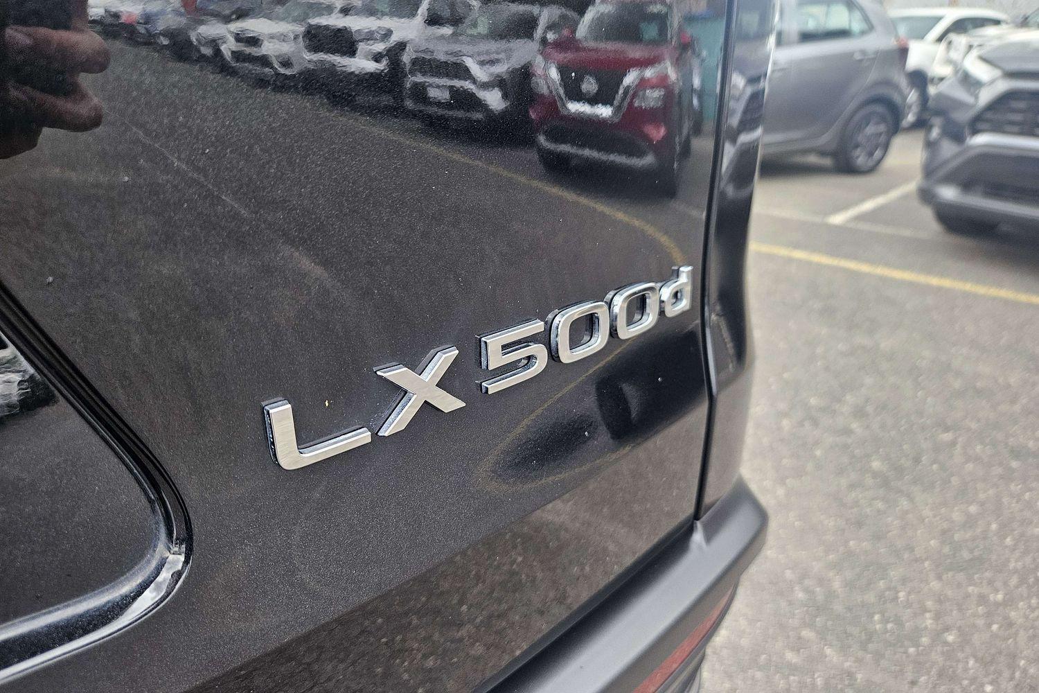 2023 Lexus LX LX500d in Black
