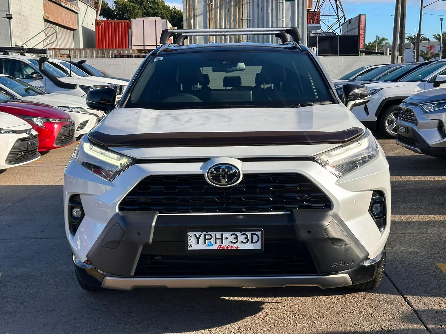 2024 Toyota RAV4 XSE (2WD) in Two Tone White