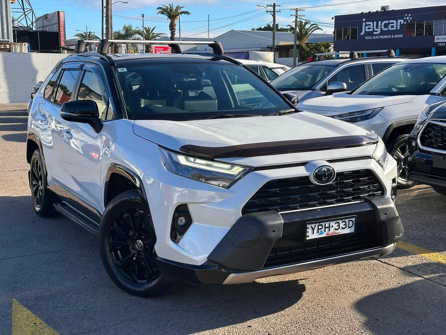2024 Toyota RAV4 XSE (2WD) in Two Tone White