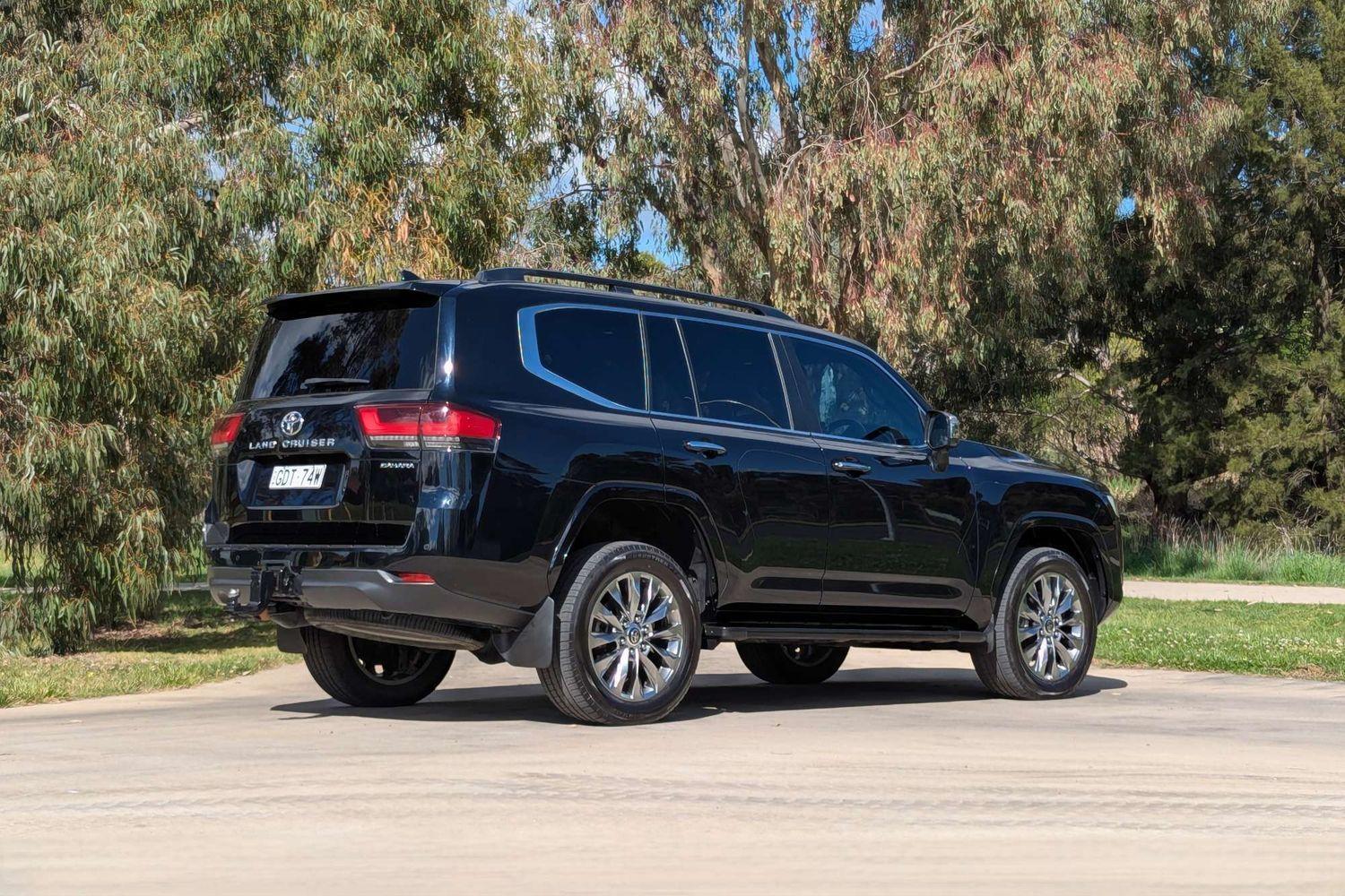 2022 Toyota Landcruiser Sahara in Black