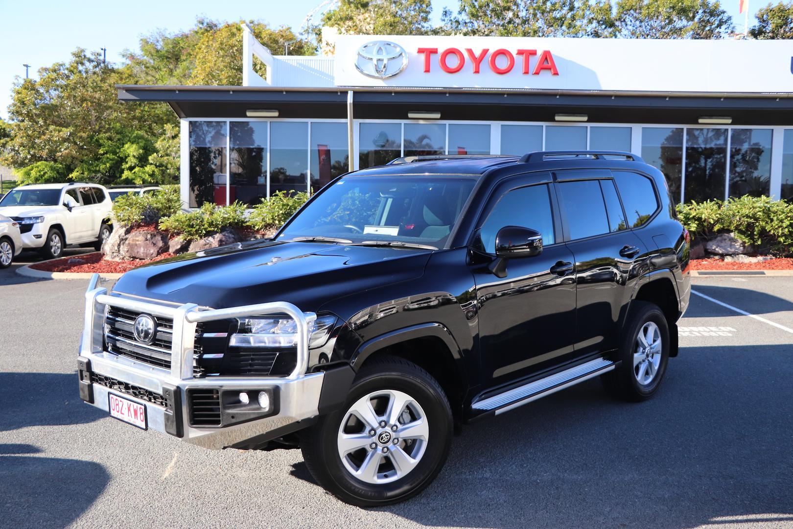 2024 Toyota Landcruiser GXL in Black