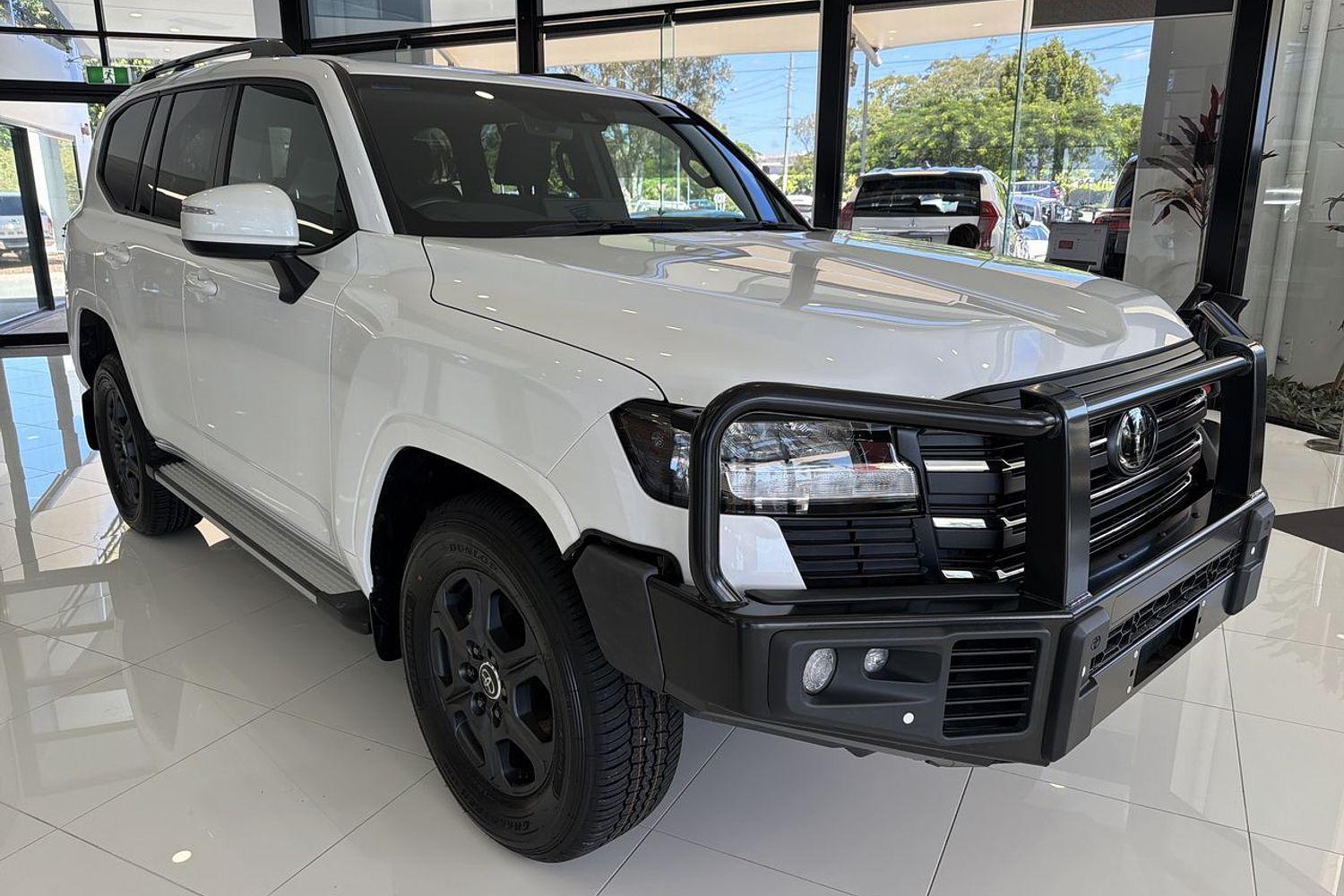 2024 Toyota Landcruiser GXL in White