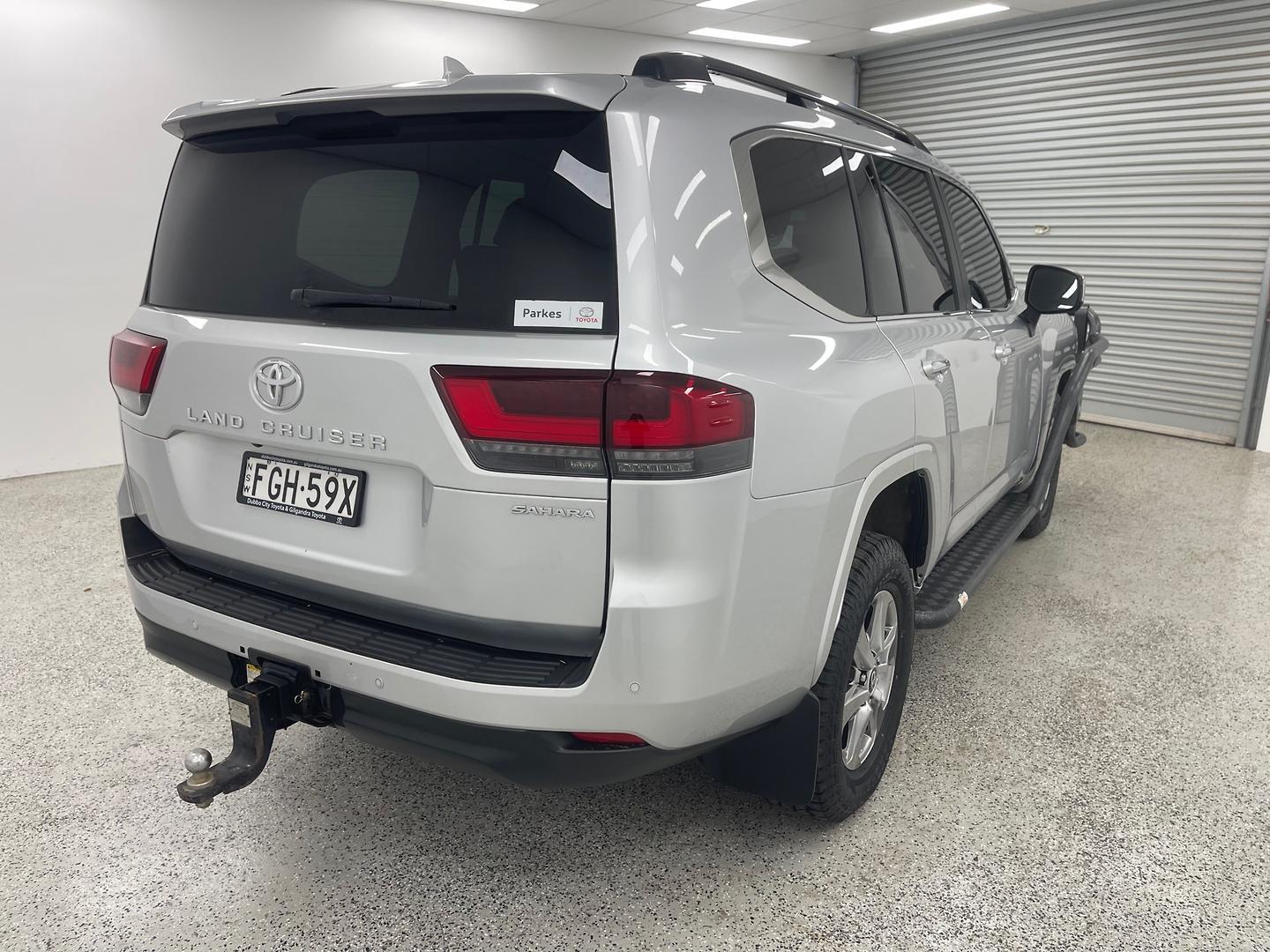 2024 Toyota Landcruiser Sahara in Silver