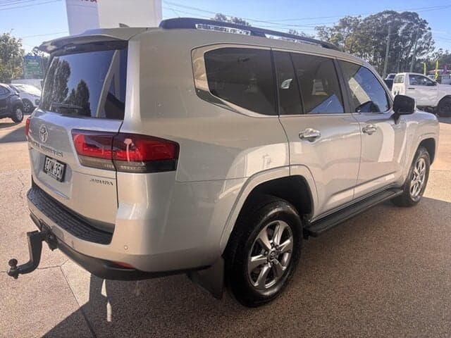 2021 Toyota Landcruiser Sahara in Silver