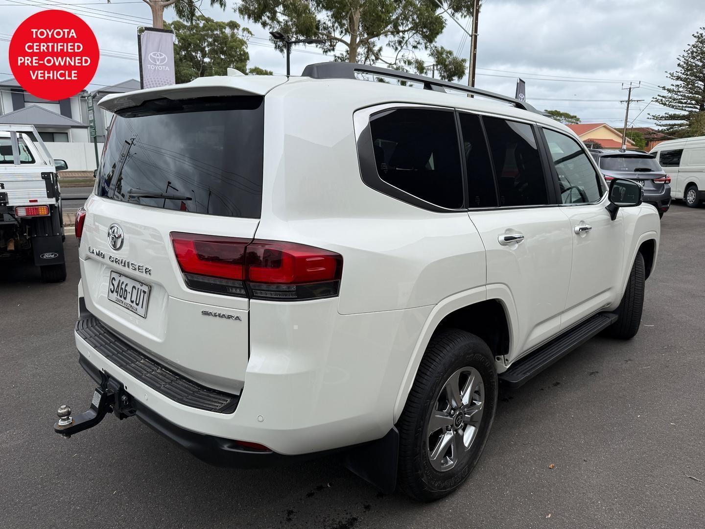 2023 Toyota Landcruiser 300 Sahara in White