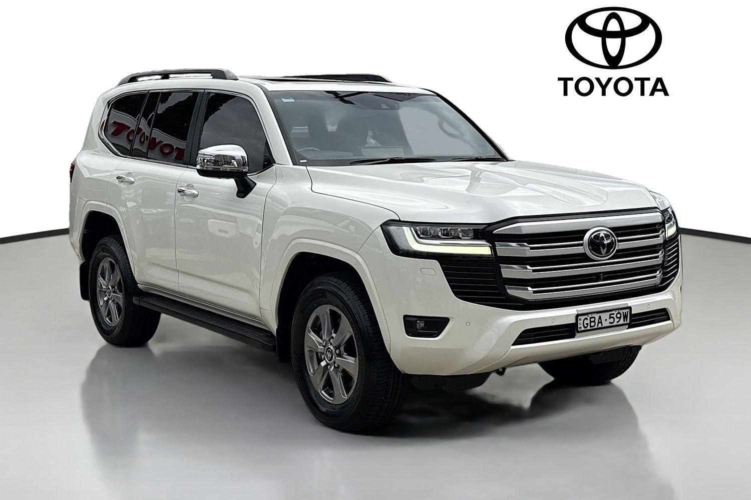 2023 Toyota Landcruiser Sahara in White
