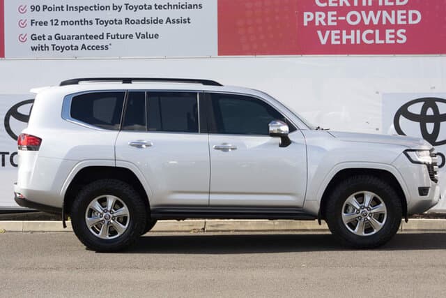2024 Toyota Landcruiser Sahara in Silver