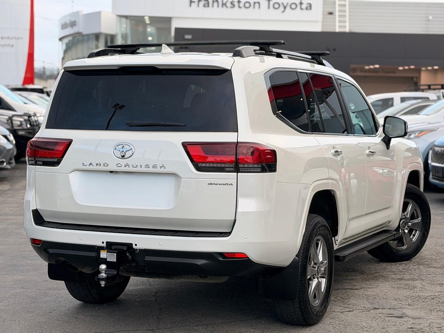 2024 Toyota Landcruiser Sahara in White