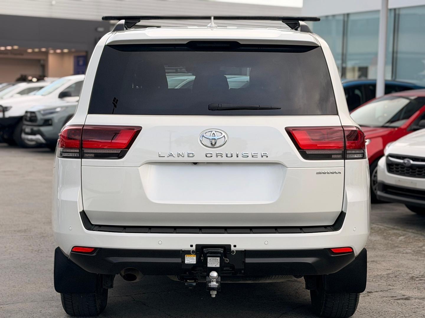 2024 Toyota Landcruiser Sahara in White