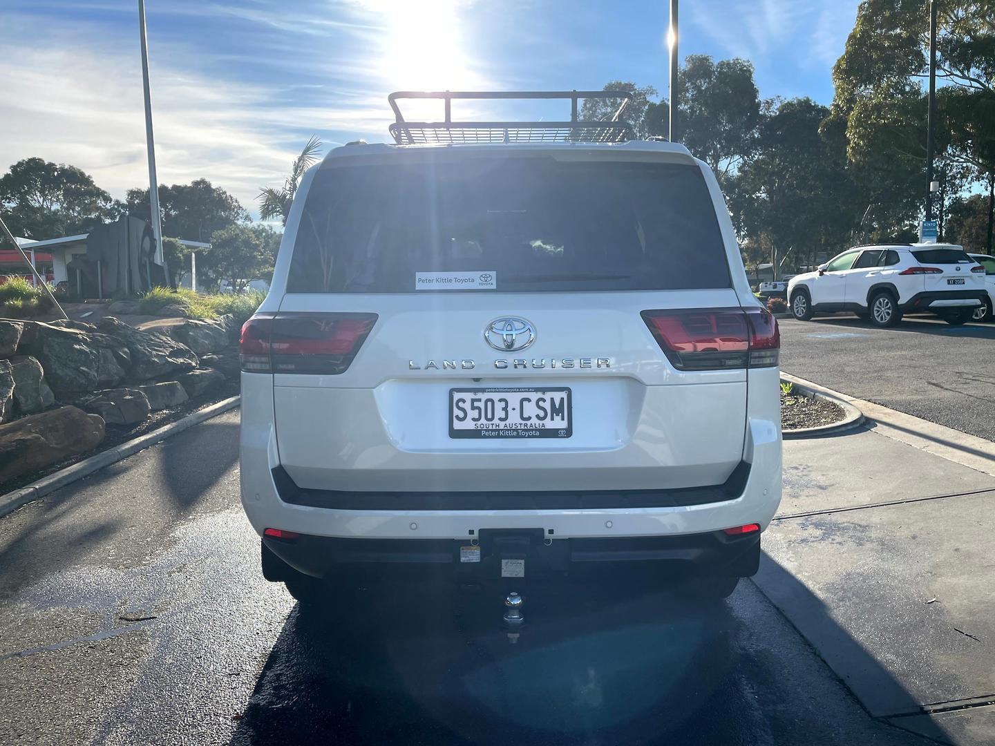 2022 Toyota Landcruiser VX in White