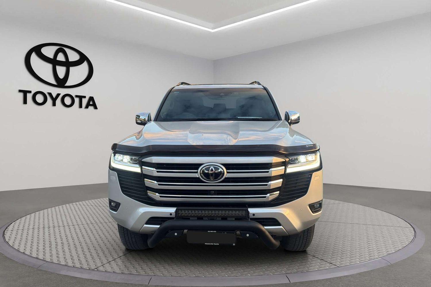 2023 Toyota Landcruiser Sahara in Silver