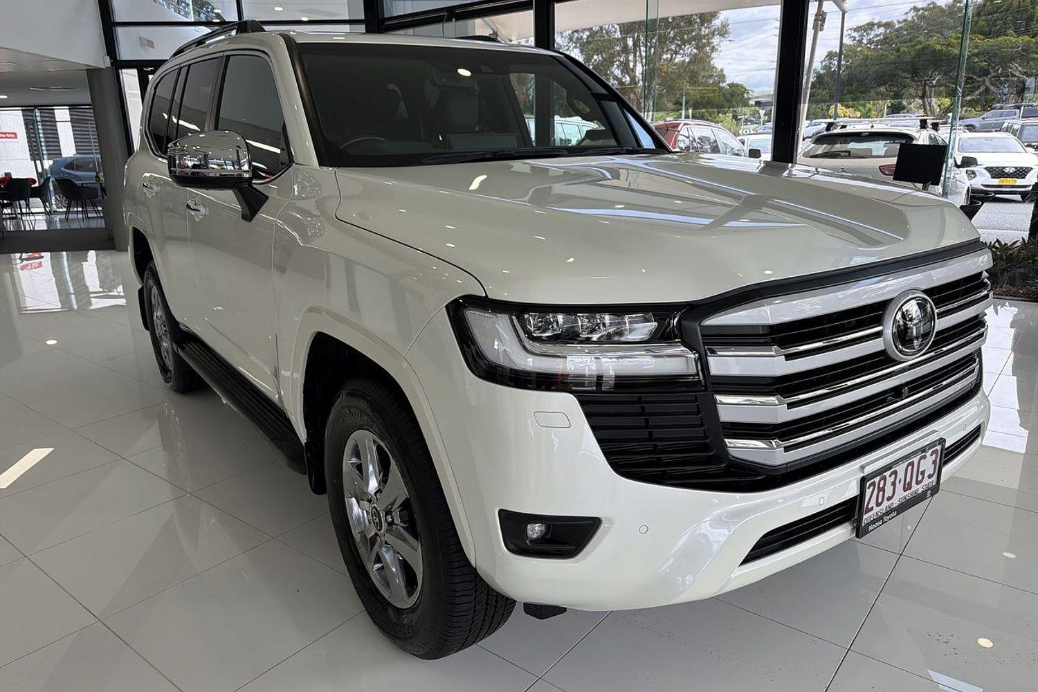 2023 Toyota Landcruiser Sahara in White